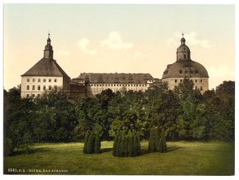 The castle, Gotha, Thuringia, Germany