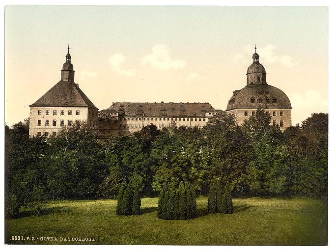 The castle, Gotha, Thuringia, Germany