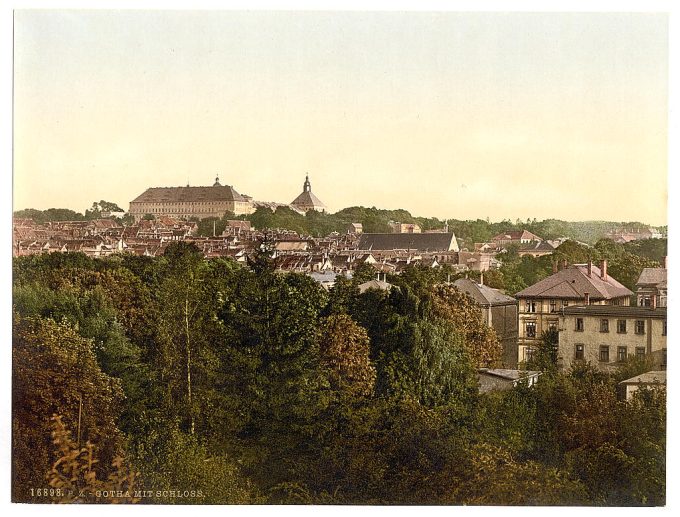 The castle, Gotha, Thuringia, Germany