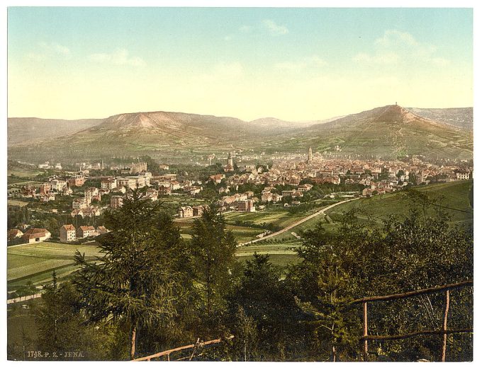 General view, Jena, Thuringia, Germany