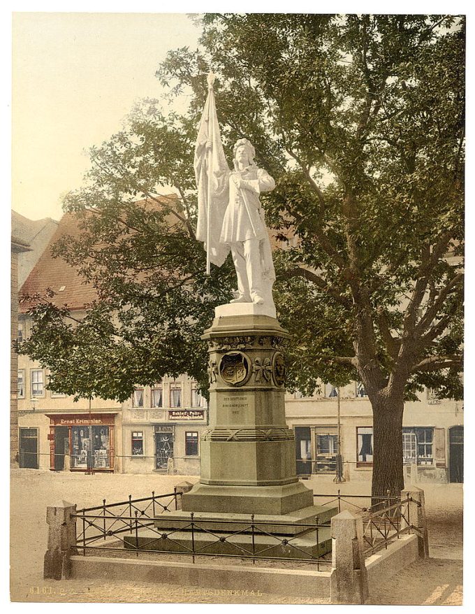 Burschenschatts (i.e., Burschenschafts), Monument, Jena, Thuringia, Germany