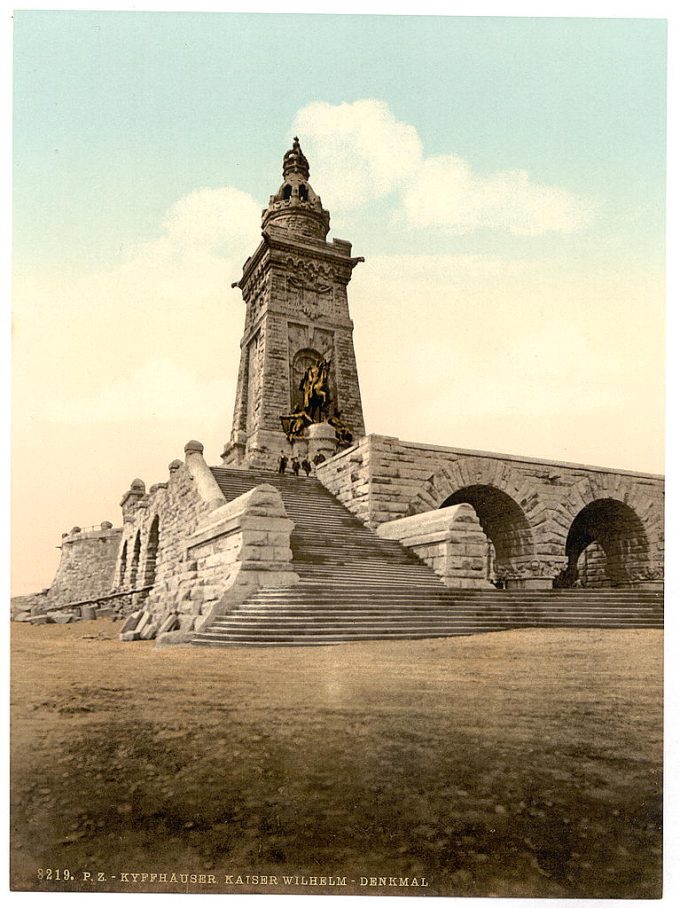 Monument of Emperor William, Kyffhauser, Thuringia, Germany