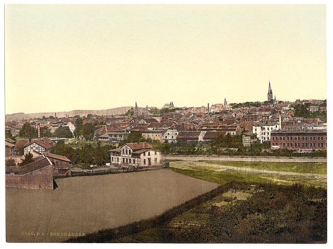 General view, Nordhausen, Thuringia, Germany