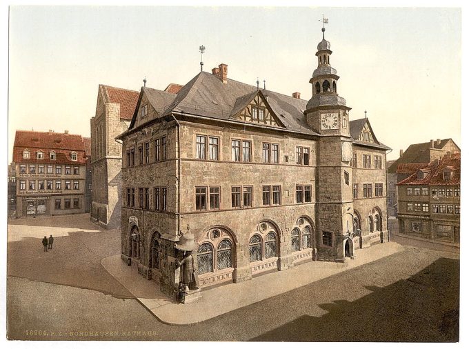 Town hall, Nordhausen, Thuringia, Germany