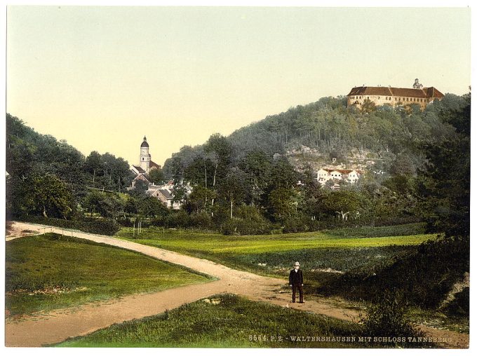 Walterhausen and Tenneberg Castle, Thuringia, Germany