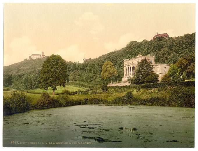 Wartburg and Villa Reuter, Thuringia, Germany