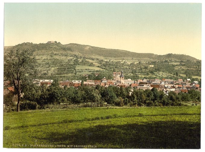 Blankenburg, I., with Greifenstein, Thuringia, Germany