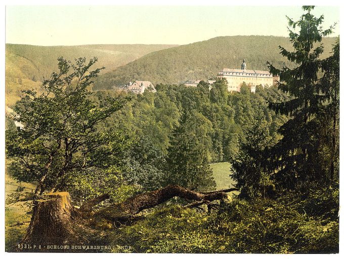 Schloss Schwarzburg, I., Thuringia, Germany