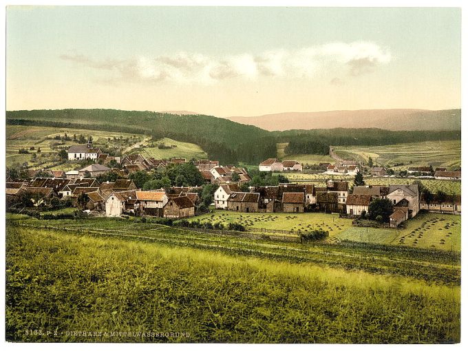 Dietharz and Mittelwassergrund, Thuringia, Germany