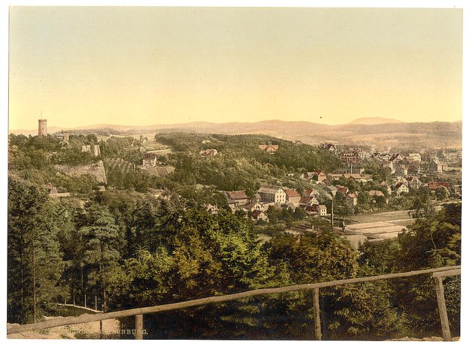 Bielefield (i.e., Bielefeld), with Sparenburg, Westphalia, Germany