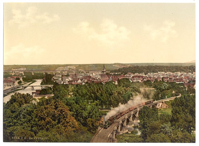 General view, Cannstatt (i.e., Bad Cannstatt), Wurtemburg, Germany