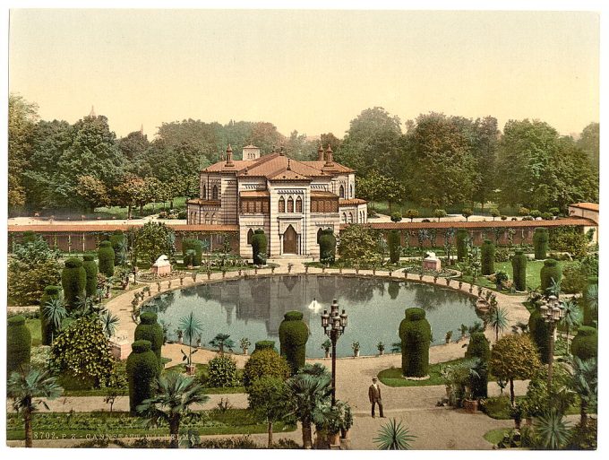 Gardens, Wilhelmina, Cannstatt (i.e., Bad Cannstatt), Wurtemburg, Germany