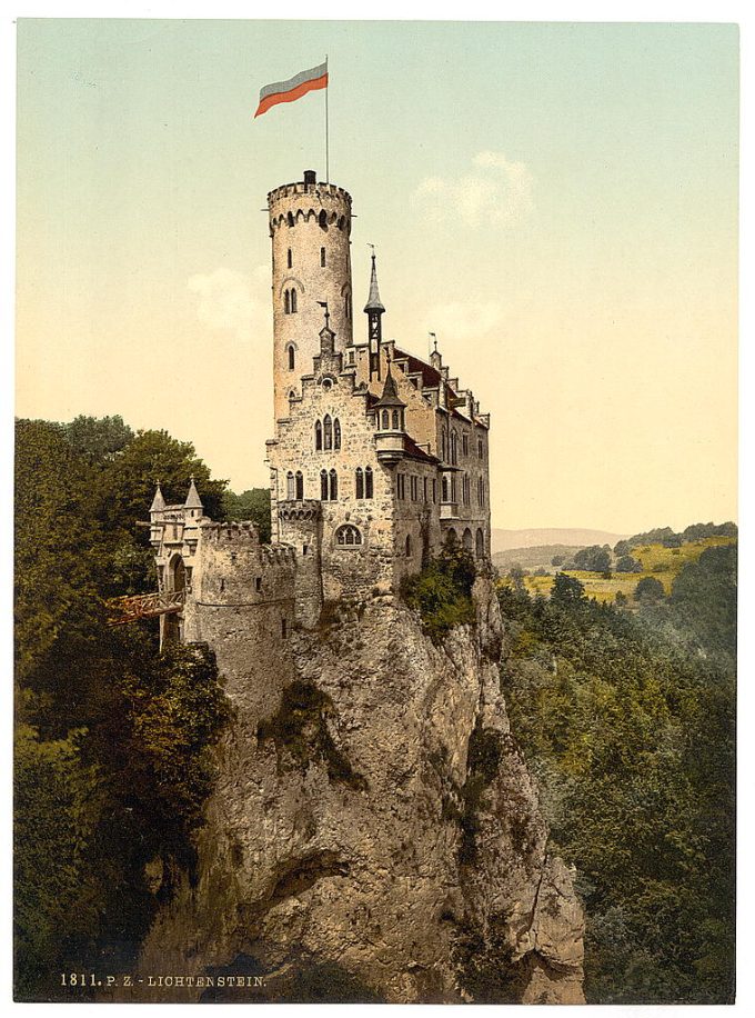 Lichtenstein Castle, Wurtemburg, Germany