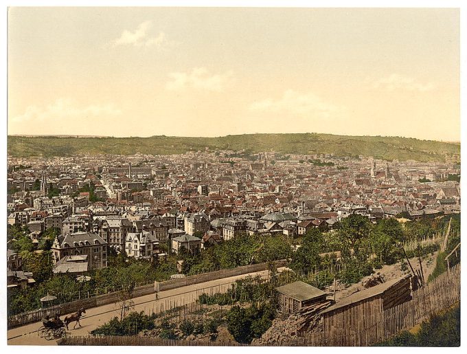 General view, Stuttgart, Wurtemburg, Germany