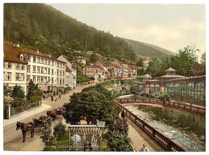 Olga Street, Wildbad, Wurtemburg, Germany