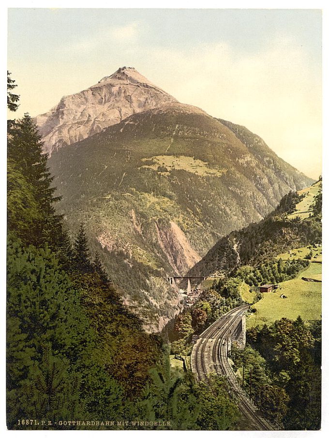 Windgelle, St. Gotthard Railway, Switzerland