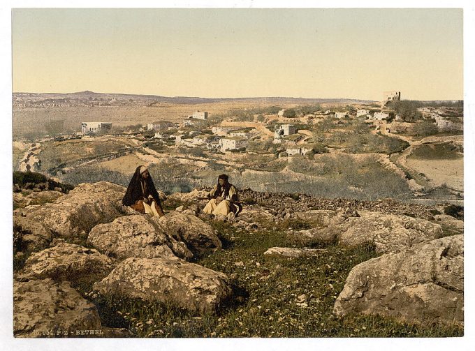 General view, Bethany, Holy Land, (i.e., West Bank)