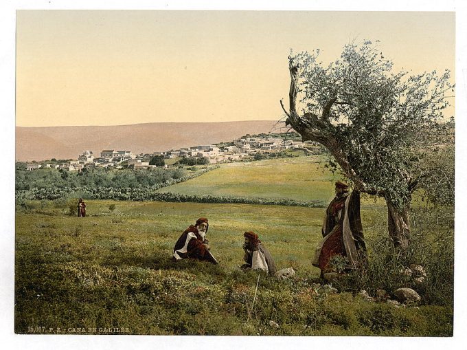 General view, Cana of Galilee, Holy Land