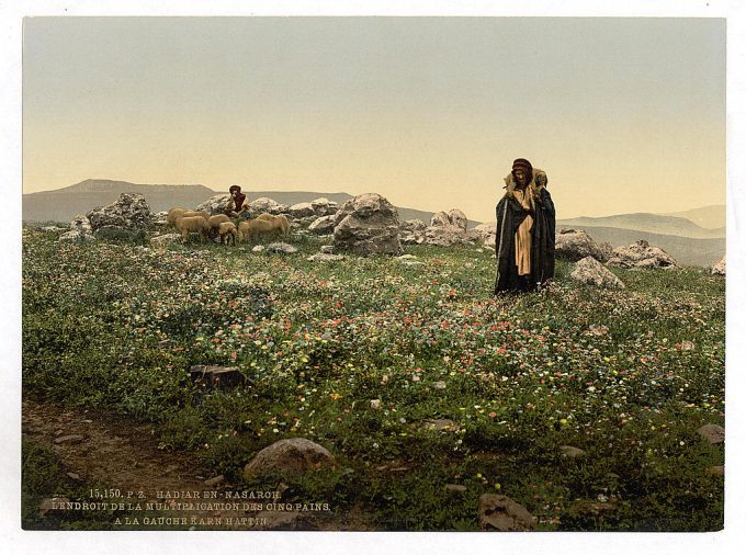 General view, Hadjar en Nasaroh, Holy Land