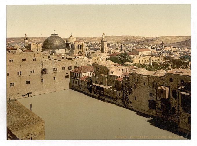 The Pool of Hezekiah, Jerusalem, Holy Land