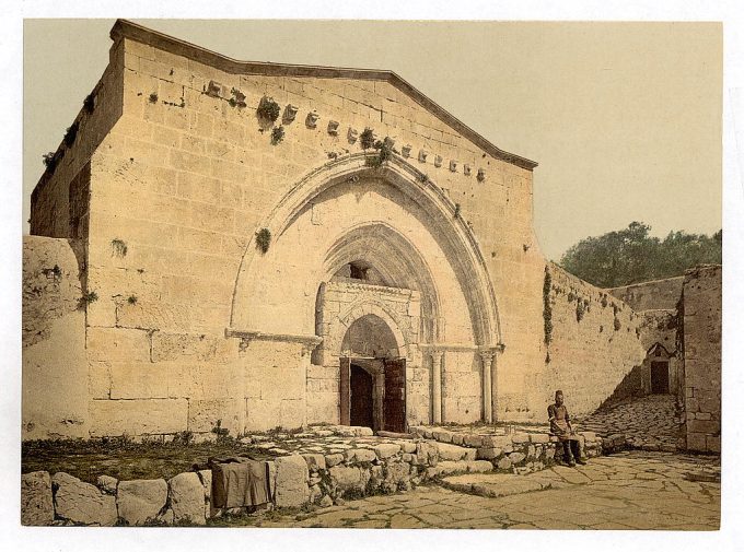 Tomb of the Virgin, and Cave of Agony, Jerusalem, Holy Land