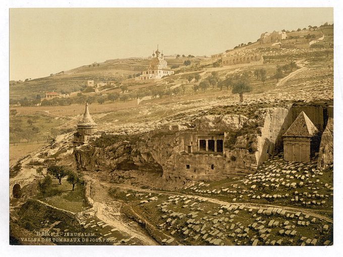 Valley of the Tombs of Jehoshaphat, Jerusalem, Holy Land