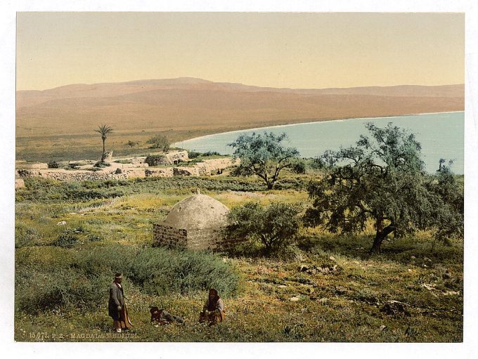 The birthplace of Mary Magdalene, Magdala, Holy Land, (i.e., Israel)