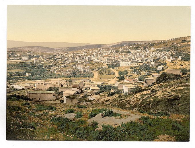 From the road to Cana, Nazareth, Holy Land, (i.e., Israel)