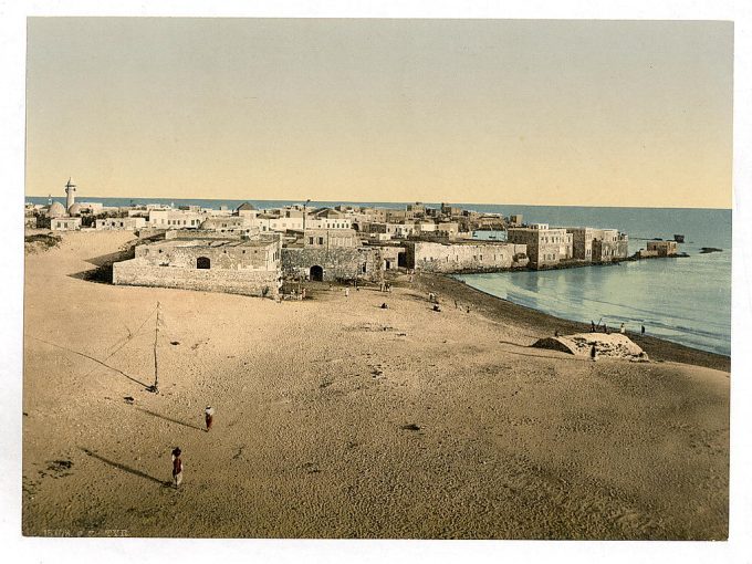 General view, Tyre, Holy Land, (i.e., Lebanon)