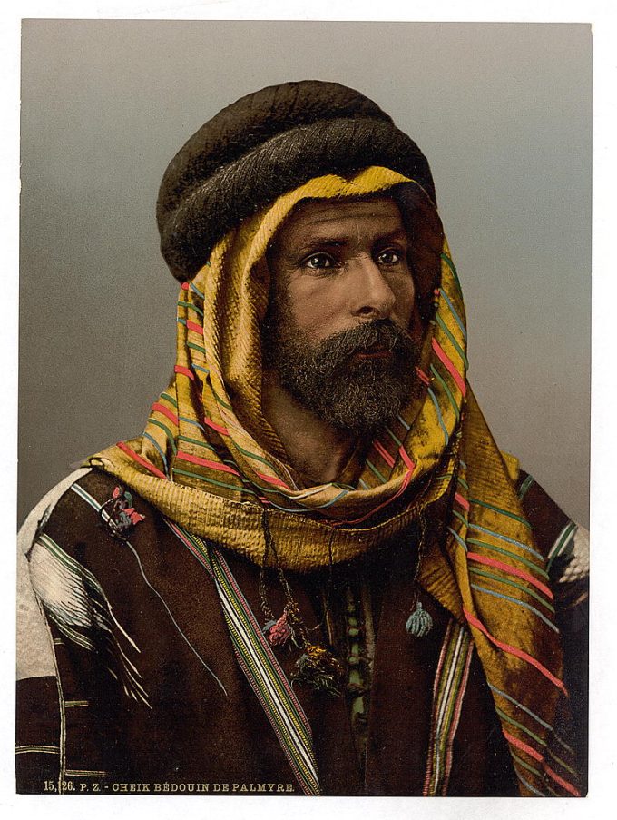 Bedouin Chief of Palmyra, Holy Land (i.e., Tadmur, Syria)