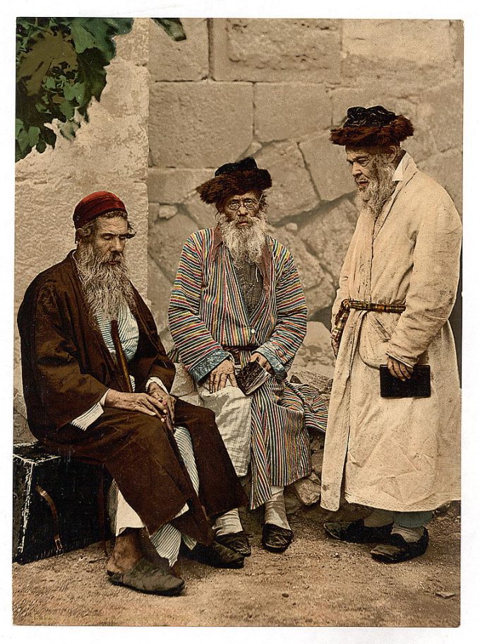 Types of Jews in Jerusalem, Holy Land