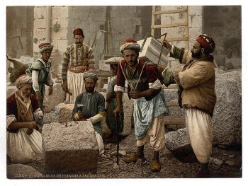 Stone cutters of Jerusalem, Holy Land